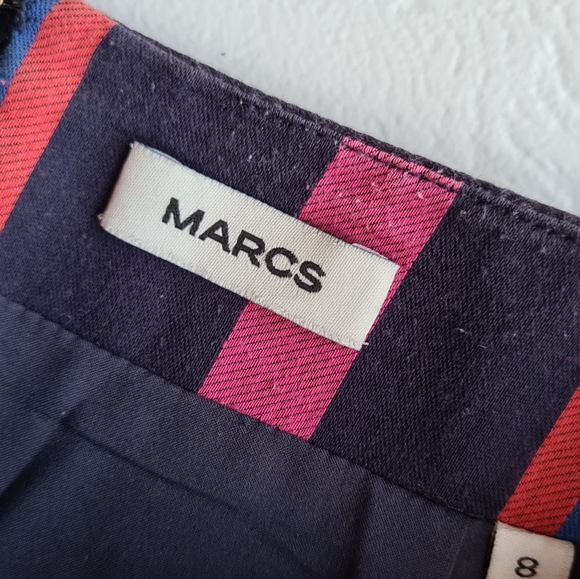 Marcs Women's Striped Mini Skirt Size 8 - Picture 7 of 11